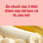 Ăn chuối vào 2 thời điểm này tốt hơn cả th.uốc bổ! Xem Dưới Bình Luận.!!