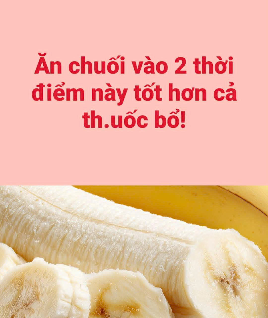 Ăn chuối vào 2 thời điểm này tốt hơn cả th.uốc bổ! Xem Dưới Bình Luận.!!